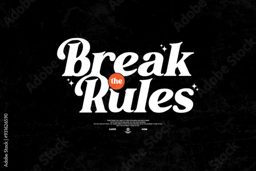 graphic tee aesthetic quotes design streetwear style editable template 