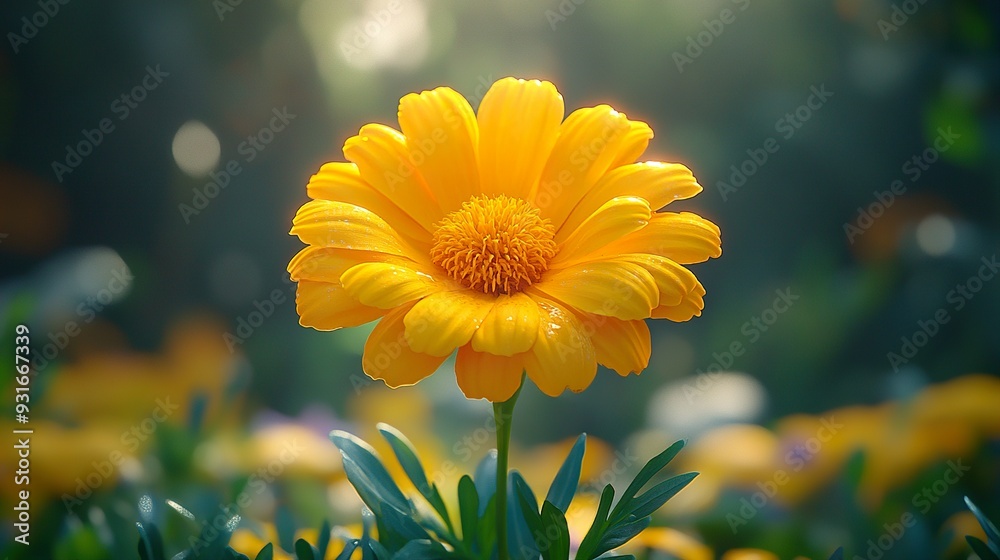 A close-up of a marigold flower symbolizing the Day of the Dead A close-up of a marigold flower symbolizing the Day of the Dead