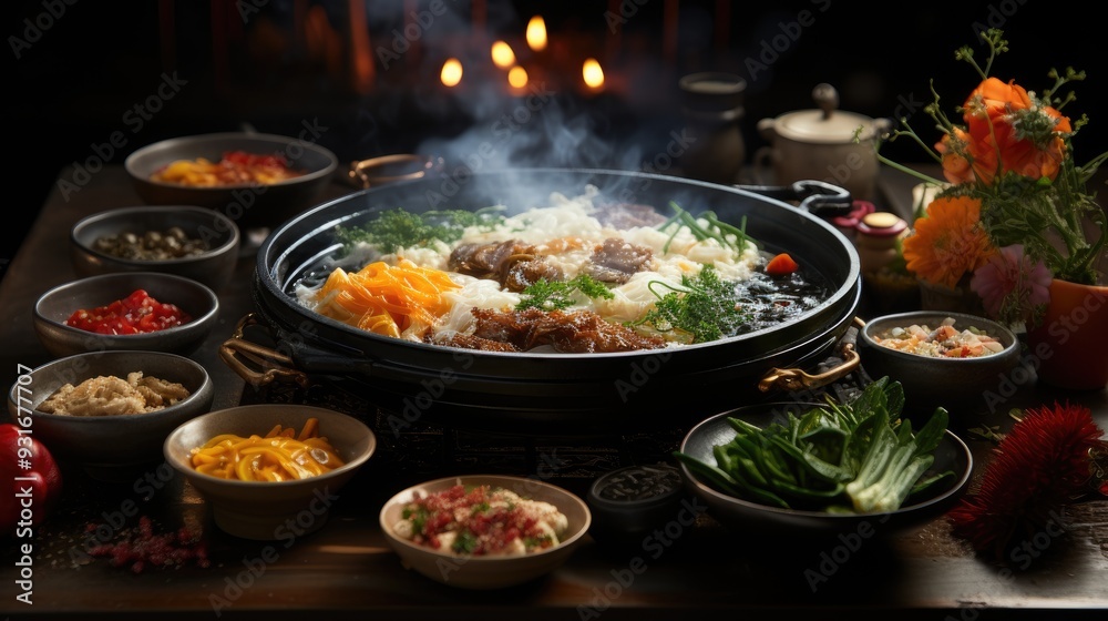Fototapeta premium Chinese food 
