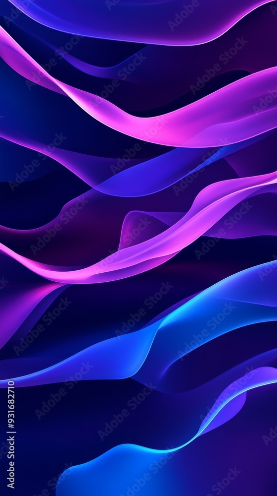 Vibrant abstract waves with gradient colors Vibrant abstract waves with gradient colors