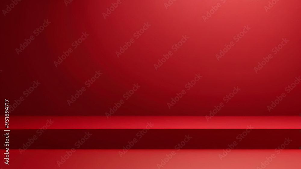Abstract luxury gradient red background, empty red studio banner Abstract luxury gradient red background, empty red studio banner