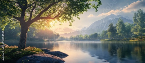 lovely scenery during a bre...