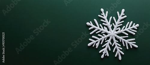 White snowflake design for ...