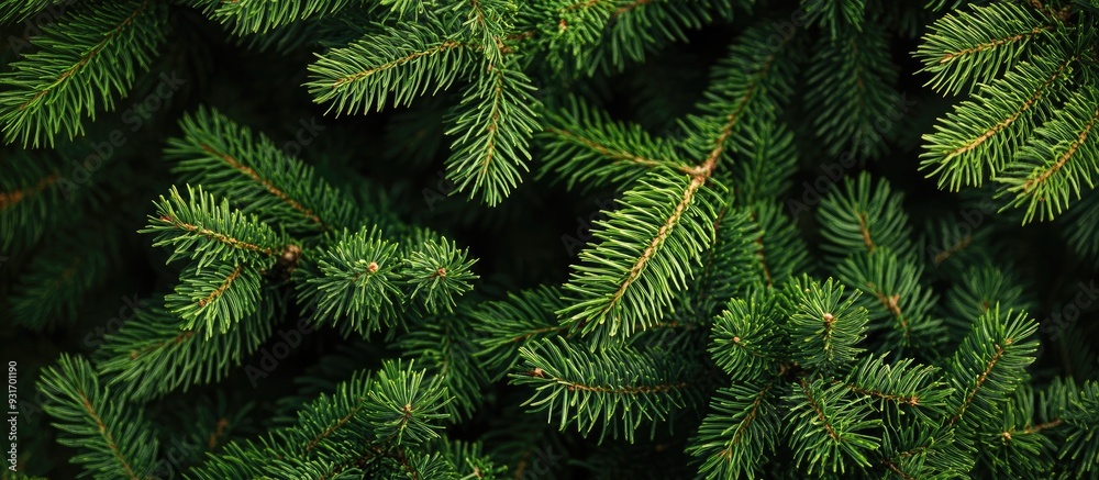 Natural texture pattern of old Christmas tree wood or a Christmas tree background suitable for design with copyspace for text or image Close up vintage Christmas tree Macro