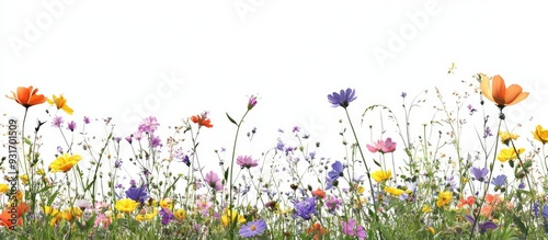 wildflowers. with copy spac...