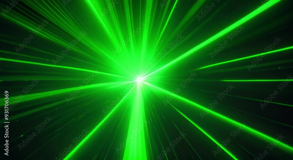 green; laser; light burst; radiating beams; glowing particles; intense; dynamic; energy; laser light; neon; sci-fi; abstract; illumination; explosion; futuristic; technology; high tech; dark backgroun