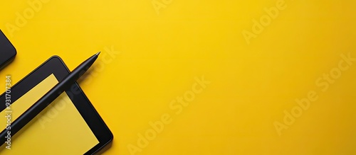 Flat lay of a cropped graph...