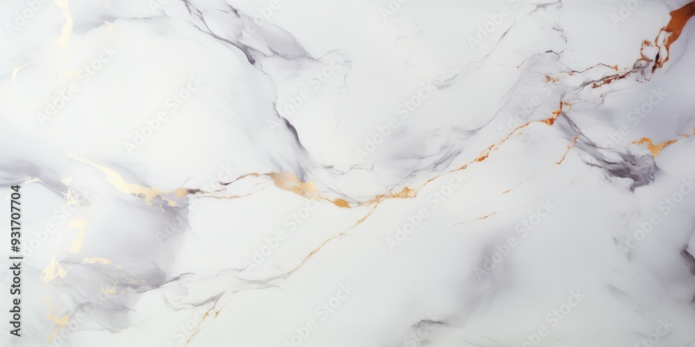 White Marble With Golden Veins White Marble With Golden Veins