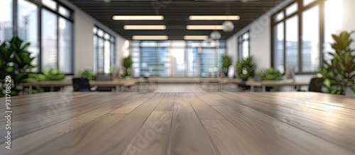 Office Background with a Ta...