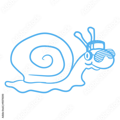 Cute Little Snail Music DJ Happy Colorful Animal Nature Headphone Sunglasses Party Night Dancing Clubber Raver Comic Humor Cartoon Cool Fun Sound Disco Club Festival Band Concert Techno Discothek Love