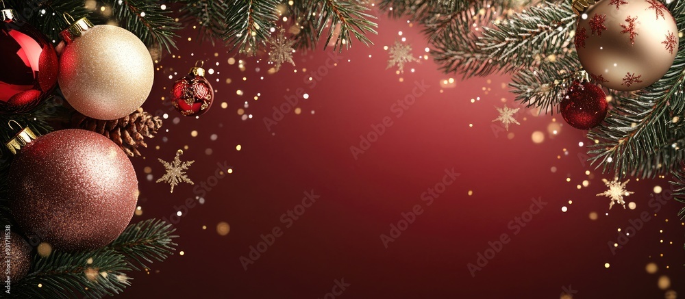Happy New Year and Merry Christmas Greeting and card with available space blank space for your message. with copy space image. Place for adding text or design Happy New Year and Merry Christmas Greeting and card with available space blank space for your message. with copy space image. Place for adding text or design
