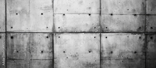 Closeup of a grey textured concrete wall. with copy space image. Place for adding text or design