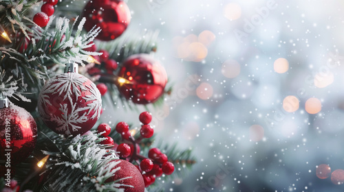 Crishmas banner for chrismas celebration