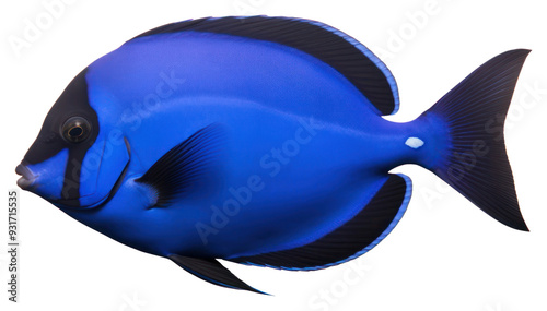 PNG A regal blue tang animal fish sea. photo