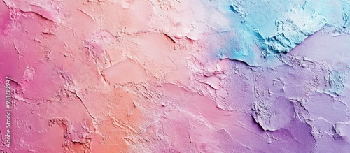 Color textured plaster wall...