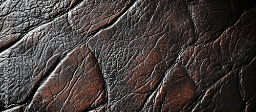 Closeup of leather texture ...