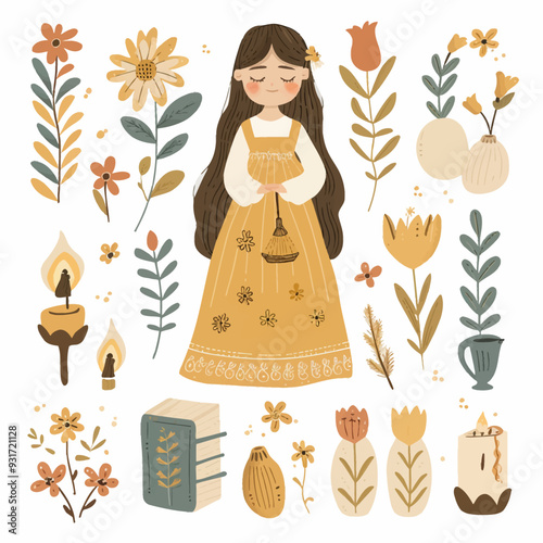 Vector Medieval simple and minimal