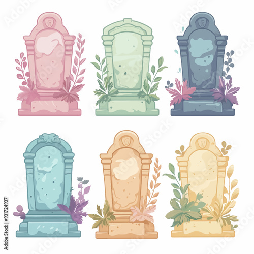 Vector Tombstone simple and minima
