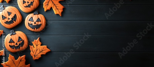 Homemade decorated Hallowee...