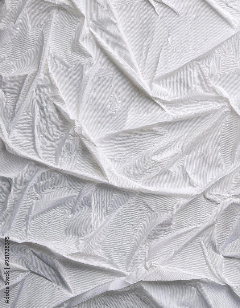 Obraz premium Abstract glued white paper texture design