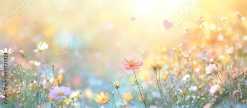 Unfocused blur of a summer ...
