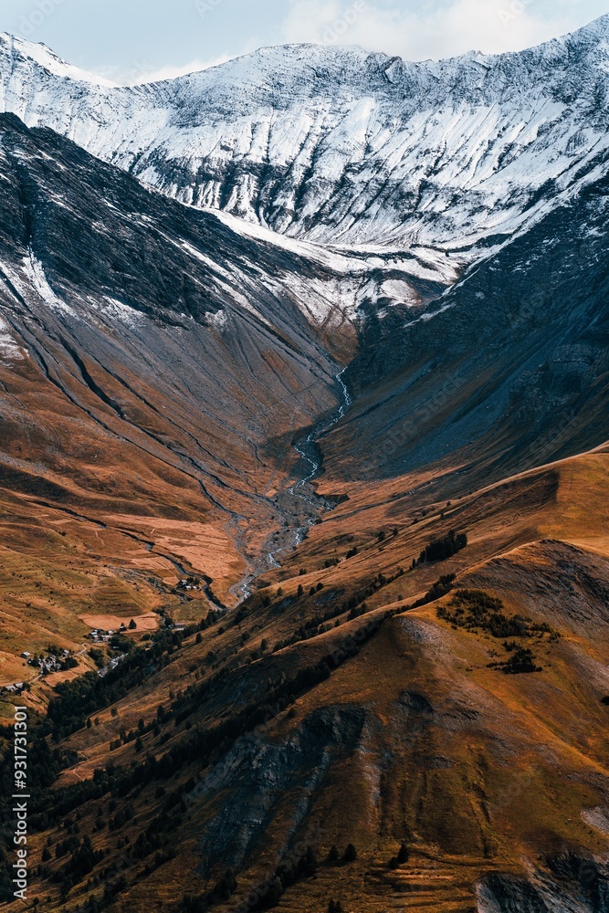 Fototapeta premium rivers in the mountains