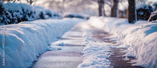 When should you remove snow...