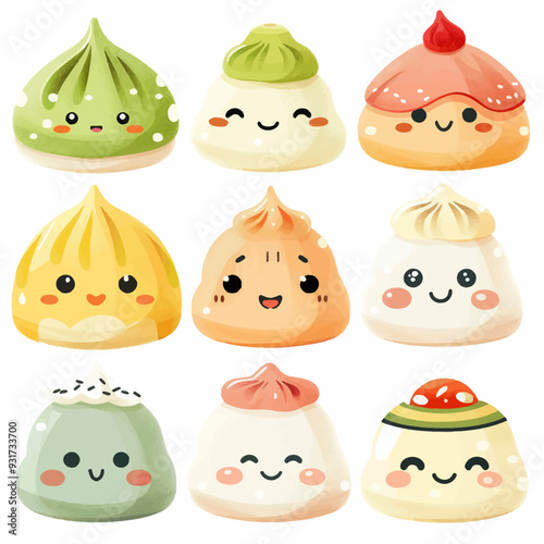 Vector Dumpling simple and minimal