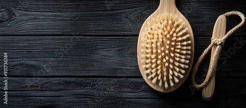 Brush for body massage at h...