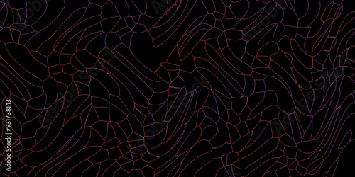 Dark broken crystalized form strokes vector design abstract wallpaper for desktop