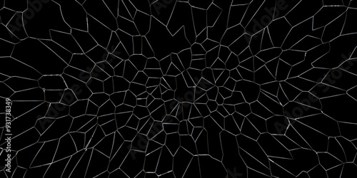 Dark broken crystalized form strokes vector design abstract wallpaper for desktop
