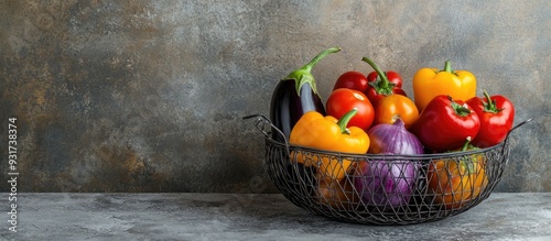Harvest of ripe peppers tom...