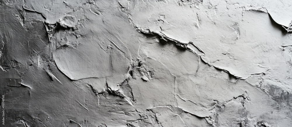 Fototapeta premium Close up of a textured gray wall. with copy space image. Place for adding text or design