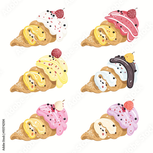 Vector Cannoli simple and minimali