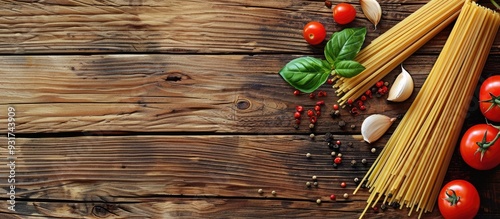 Ingredients for pasta spagh...