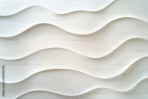 Abstract background of white plywood texture created with generative AI