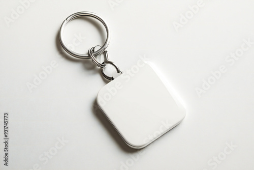 Square blank keychain