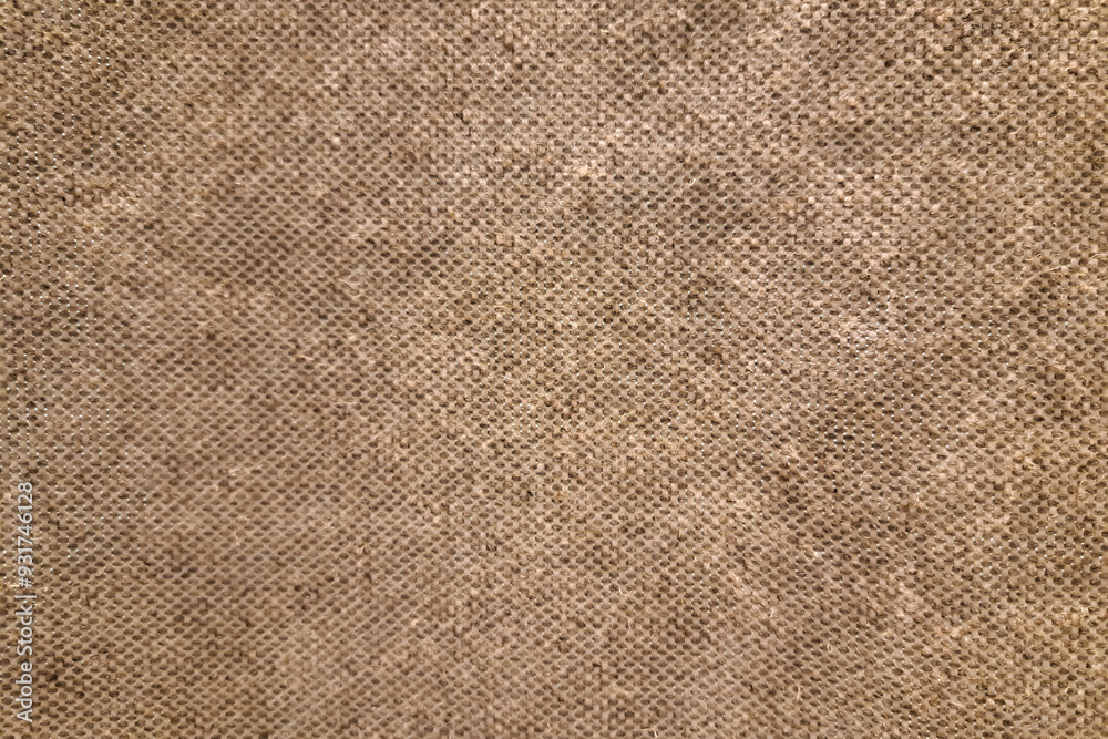 Brown canvas fabric, close-up. Background Brown canvas fabric, close-up. Background