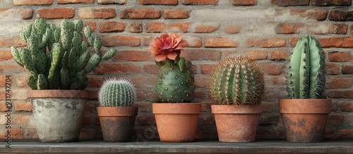 Collection of cactus plants...
