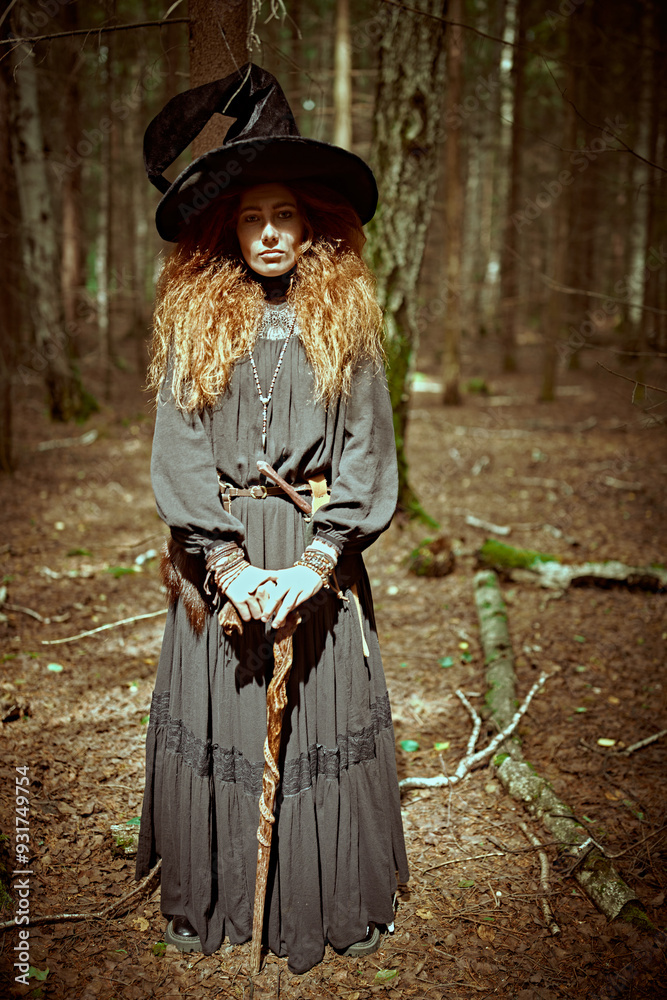 forest witch woman forest witch woman