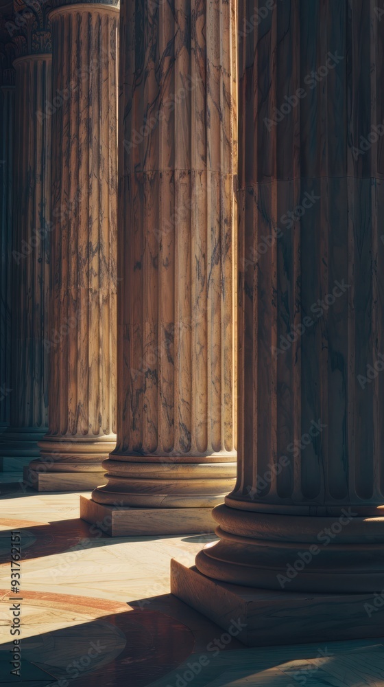 Marble Pillars Architecture Marble Pillars Architecture