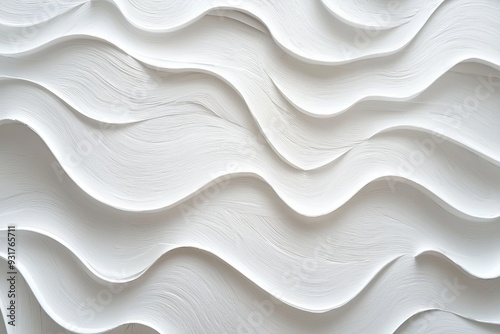 Abstract background of white plywood texture created with generative AI