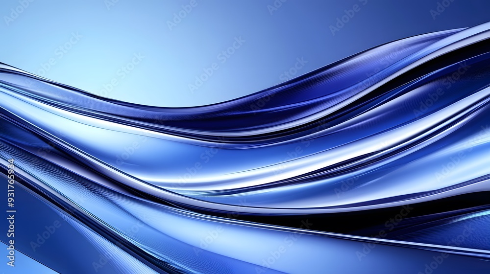Blue Background 3D Glass Curves Gradient Minimalist Design Abstract Shapes Speed Technology High Details Quality Blue Background 3D Glass Curves Gradient Minimalist Design Abstract Shapes Speed Technology High Details Quality