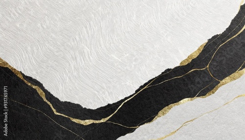 大理石模様の和紙テクスチャ