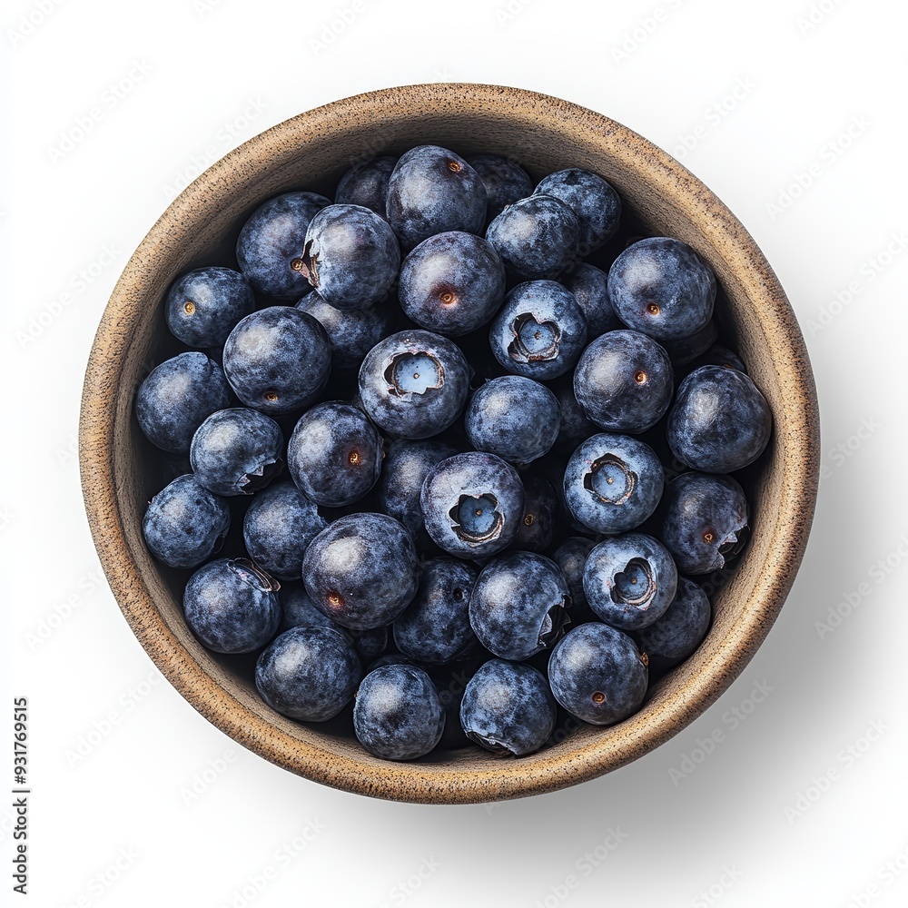 Bowl with Blueberries Bowl with Blueberries