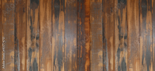 Brown wood texture background.