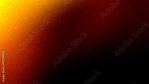 Gradient background red yellow orange grainy texture