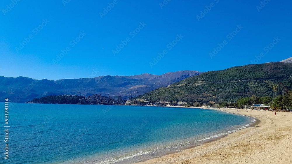 Fototapeta premium Montenegrin coast in Budva.