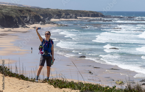 Wanderin auf der Rota Vicentina