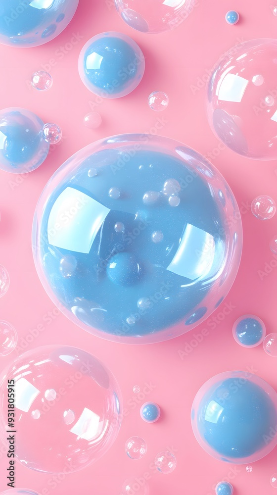 Blue Soap Bubbles on Green Background, Abstract Image, Texture, Pattern, Wallpaper, Cover and Screen of Smartphone, Cell Phone, Computer, Laptop, 9:16 and 16:9 Format Blue Soap Bubbles on Green Background, Abstract Image, Texture, Pattern, Wallpaper, Cover and Screen of Smartphone, Cell Phone, Computer, Laptop, 9:16 and 16:9 Format